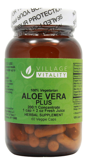 Aloe Vera Plus - 60 Capsules - Front