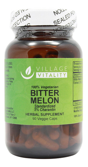 Bitter Melon- 90 Capsules- Front