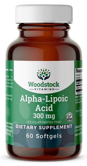 Alpha-Lipoic Acid 300mg - 60 Softgels