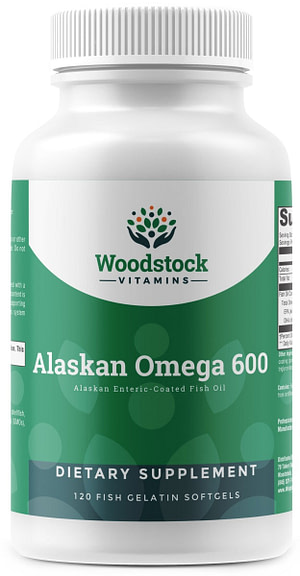 Alaskan Omega 600 - 120 Softgels