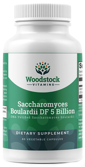 Saccharomyces Boulardii DF 5 Billion - 60 Capsules