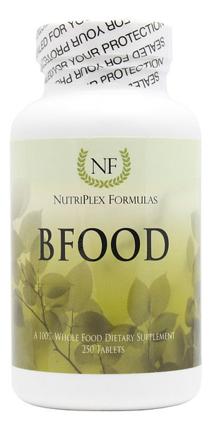 B Food Complex - 250 Tablets - Front