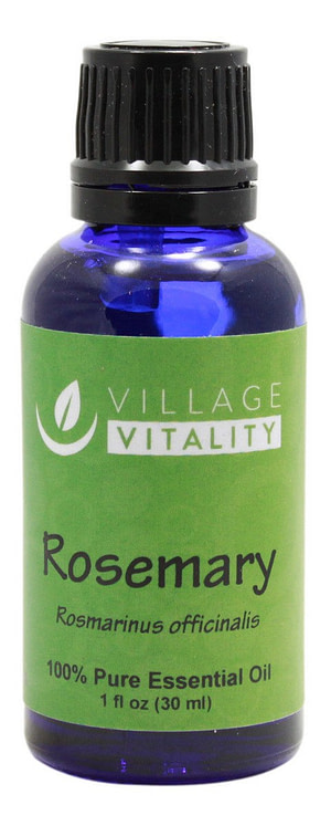 Rosemary Essential Oil - 1 oz - Front