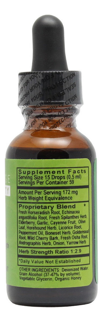 Sinus Blaster - 1 oz Liquid - Supplement Facts