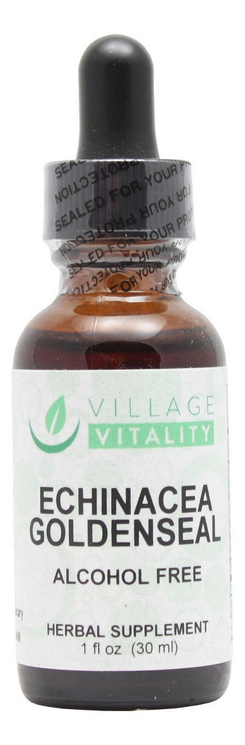 Echinacea/Goldenseal Complex Alcohol Free - 1 oz Liquid - Front