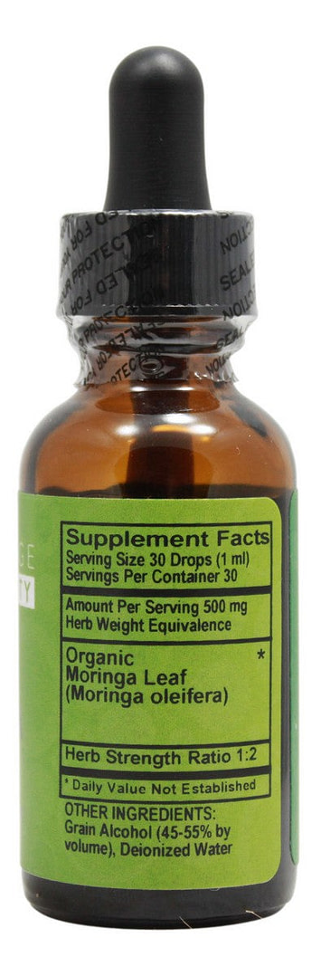 Moringa - 1 fl oz - Supplement Facts