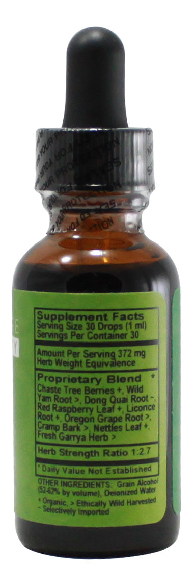 Fem-Cycle - 1 oz Liquid - Supplement Facts