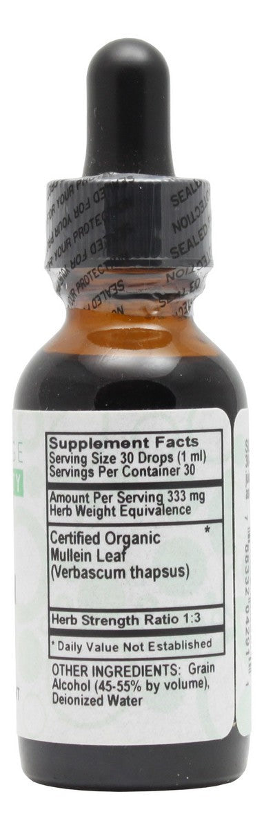 Mullein - 1 oz Liquid - Supplement Facts