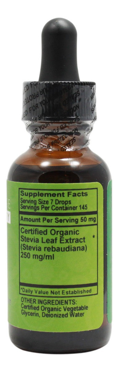 Organic Stevia - 1 oz - Supplement Facts