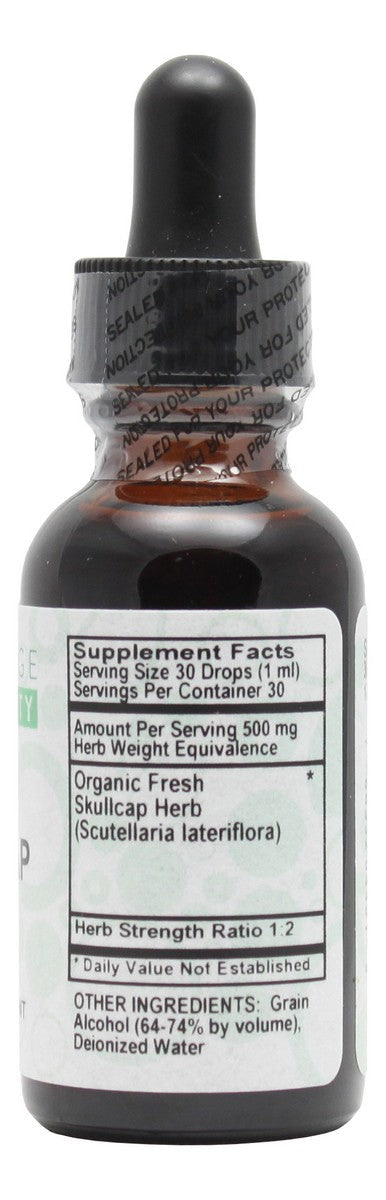 Skullcap - 1 oz Liquid - Supplement Facts