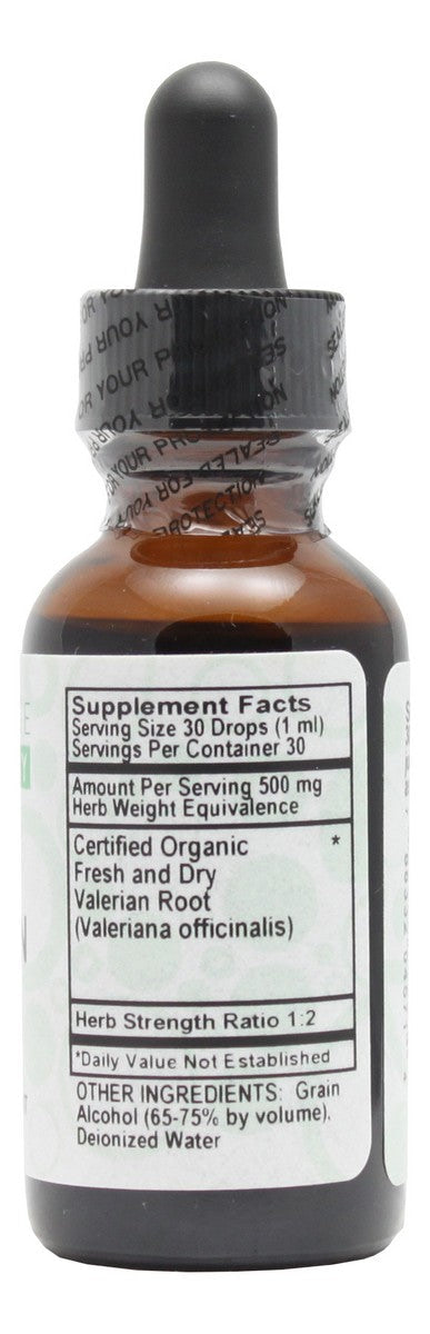 Valerian - 1 oz Liquid - Supplement Facts