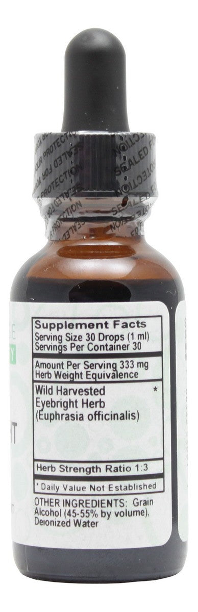 Eyebright - 1 oz Liquid - Supplement Facts