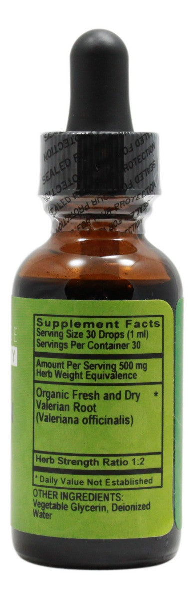 Valerian (Alcohol Free) - 1 oz Liquid - Supplement Facts