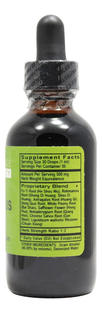 Lustrous Hair - 2 oz Liquid - Supplement Facts