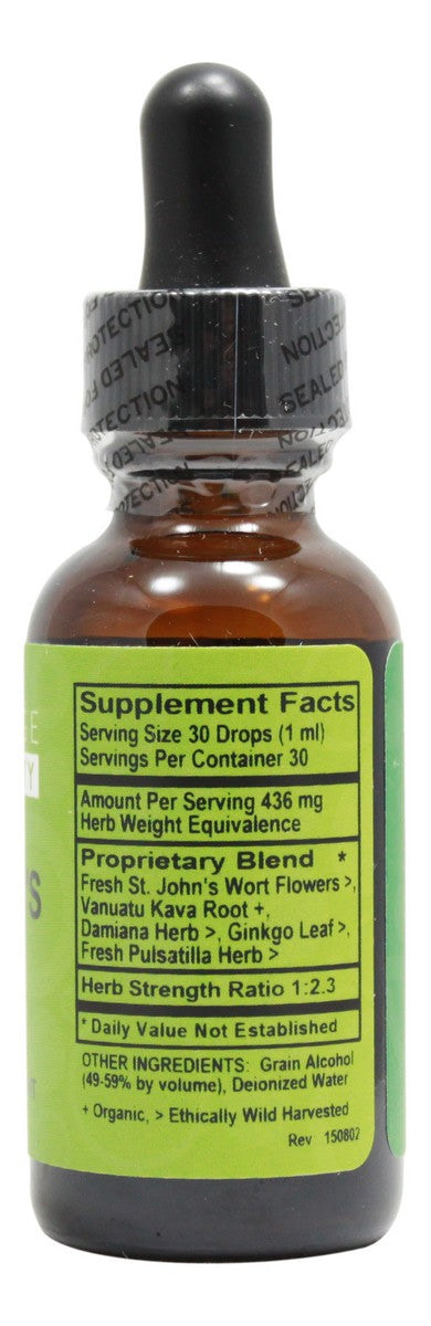 St. John's Tonic - 1 oz Liquid - Supplement Facts