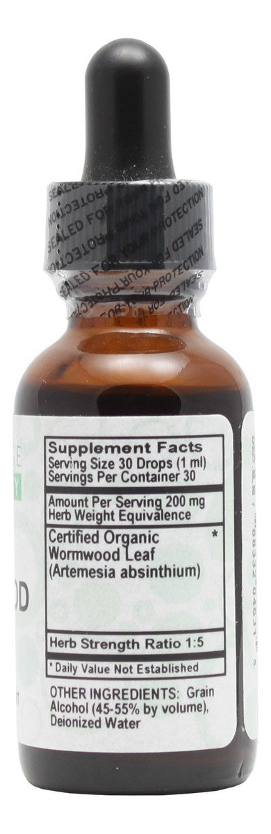 Wormwood - 1 oz Liquid - Supplement Facts