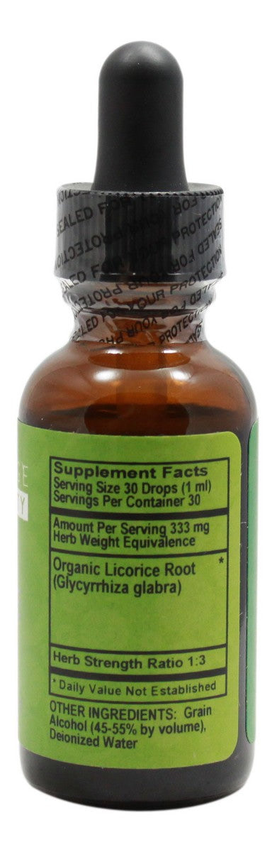 Licorice - 1 oz Liquid - Supplement Facts