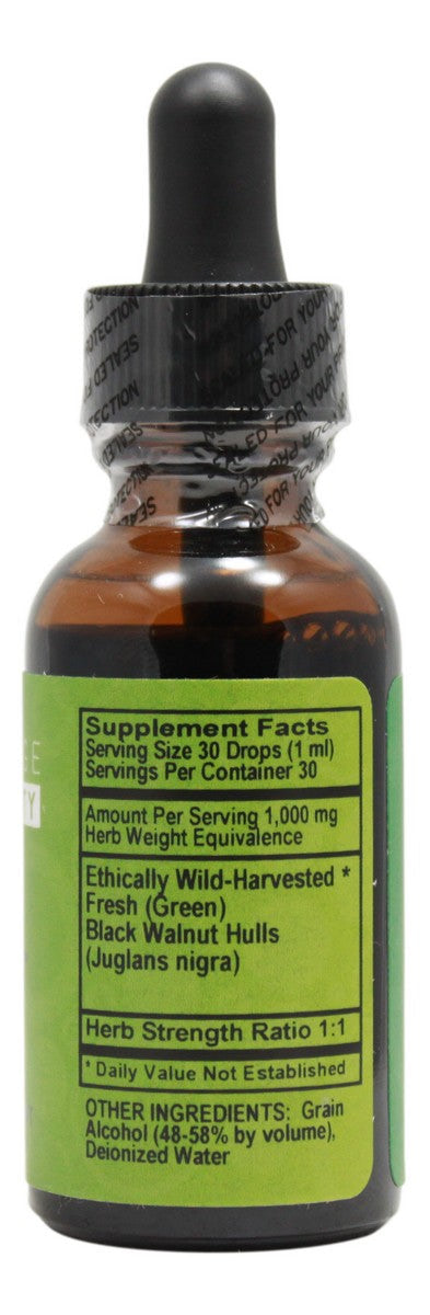 Black Walnut- 1 oz Liquid- Supplement Facts