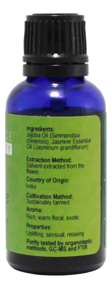Jasmine Absolute Essential Oil - 1 oz - Supplement Facts