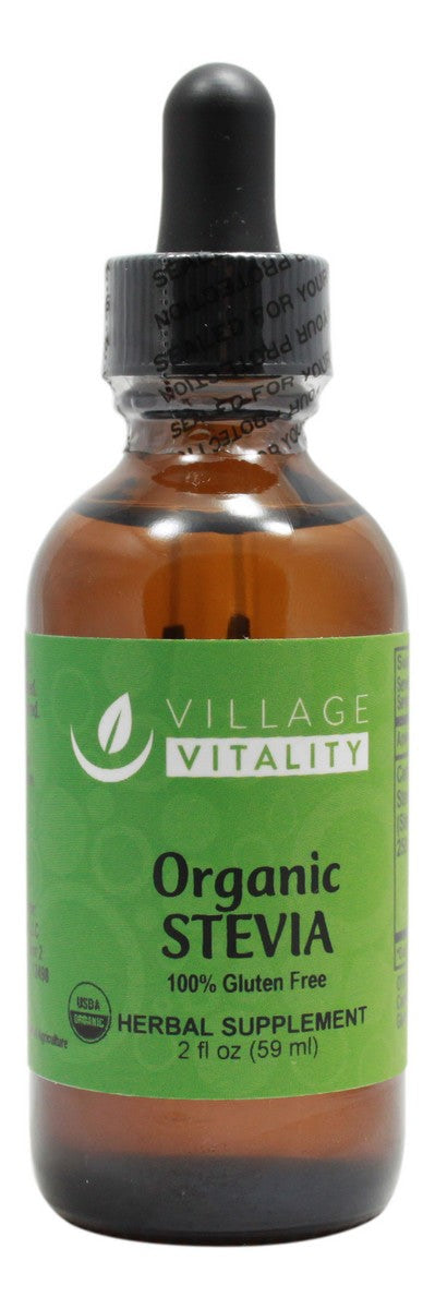 Organic Stevia - 2 oz - Front