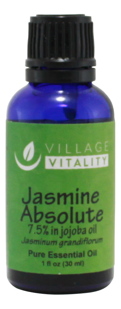 Jasmine Absolute Essential Oil - 1 oz - Front