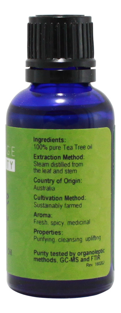 Tea Tree Essential Oil - 1 oz Liquid - Supplement Facts