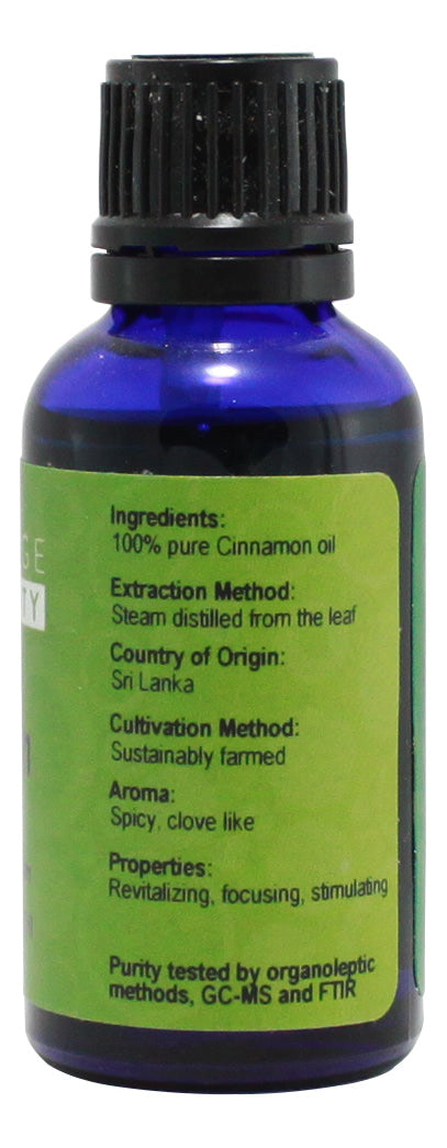 Cinnamon Leaf Essential Oil - 1 oz - Supplement Facts