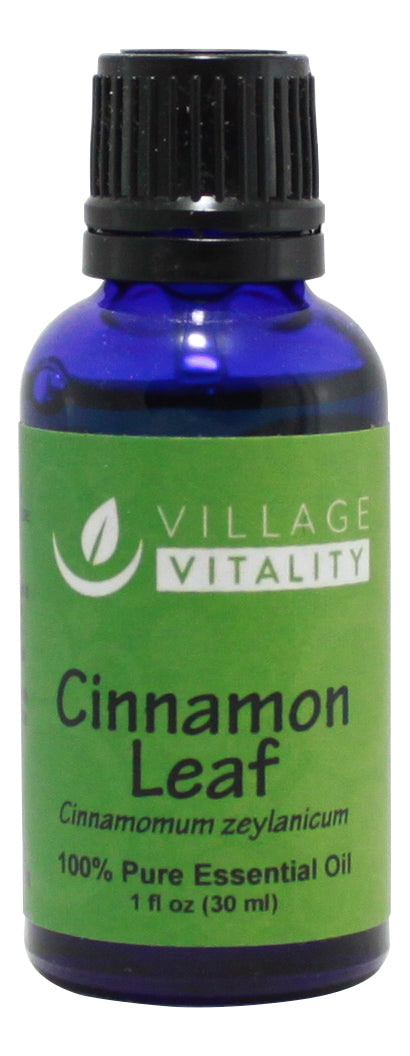 Cinnamon Leaf Essential Oil - 1 oz - Front