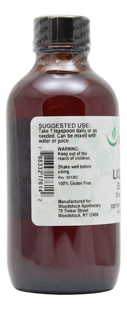 Liquid C 500 mg Orange Flavor - 4 oz Liquid - Info