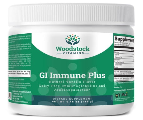 GI Immune Plus - Vanilla Flavor - 6.46 oz Powder ***CLEARANCE ITEM***