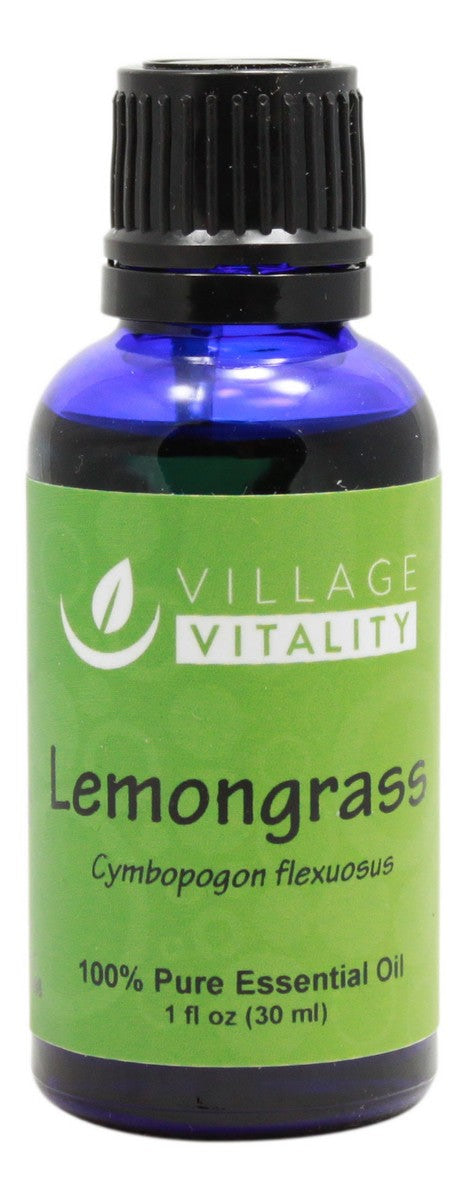 Lemongrass Essential Oil - 1 oz - Front