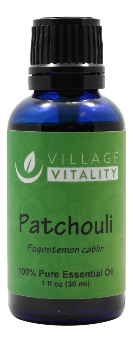 Patchouli Essential Oil - 1 oz - Front