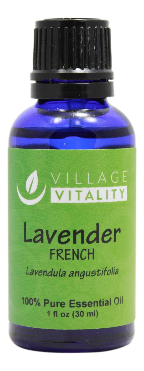 Lavender (French) Essential Oil - 1 oz - Front