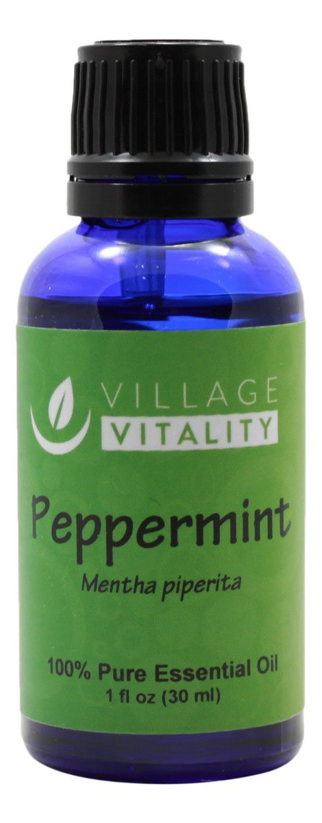 Peppermint Essential Oil - 1 oz - Front