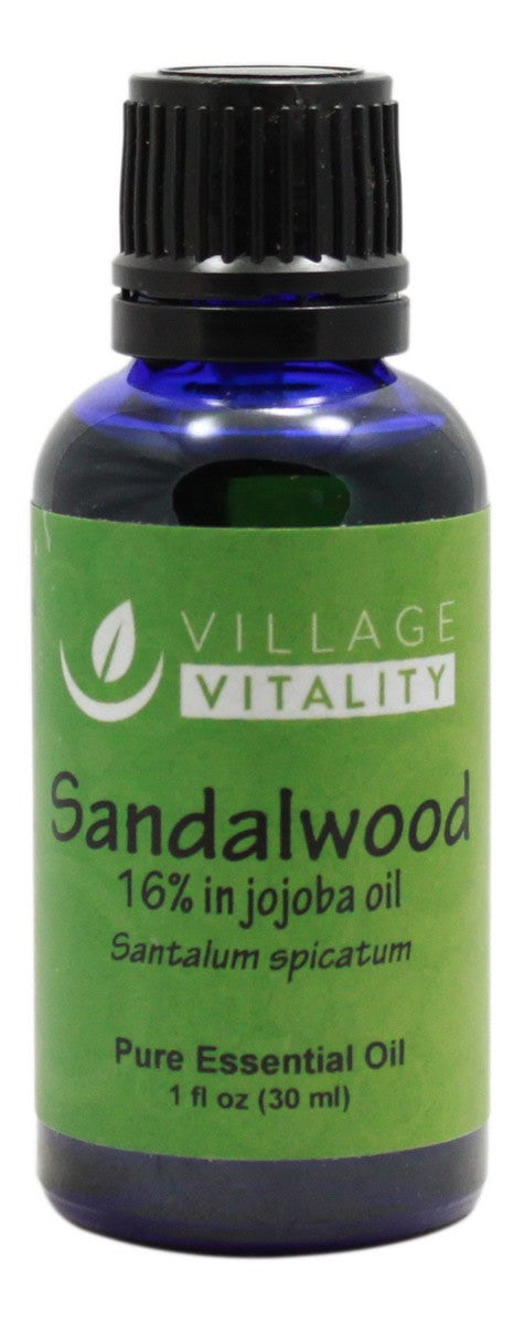 Sandalwood Essential Oil - 1 oz - Front