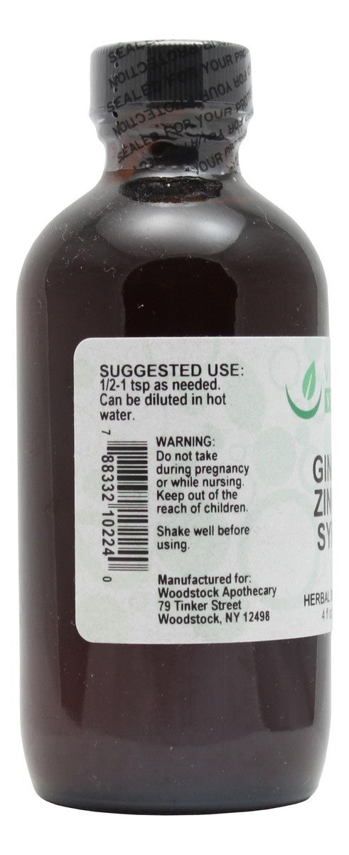 Ginger Zinger Syrup - 4 oz Liquid - Info