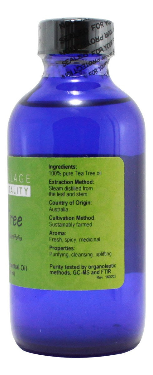 Tea Tree Essential Oil - 4 oz Liquid - Supplement Facts