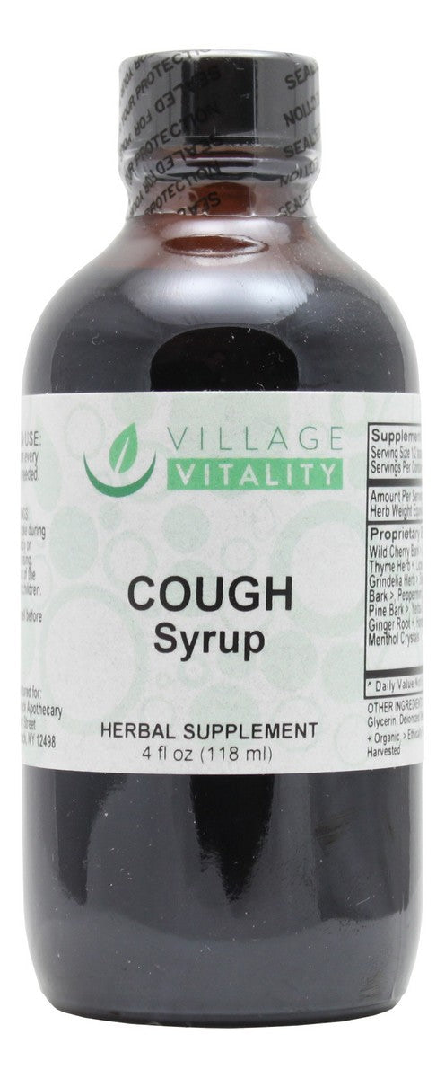 Cough Syrup - 4 oz Liquid - Front