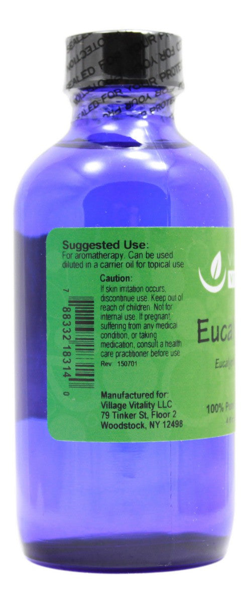 Eucalyptus Essential Oil - 4 oz Liquid - Info