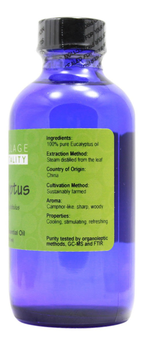 Eucalyptus Essential Oil - 4 oz Liquid - Supplement Facts