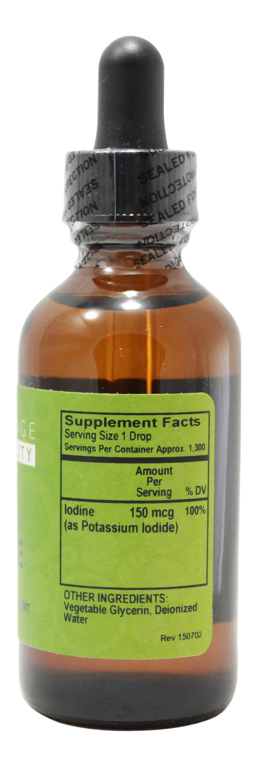 Liquid Iodine - 2 oz Liquid Supplement Facts