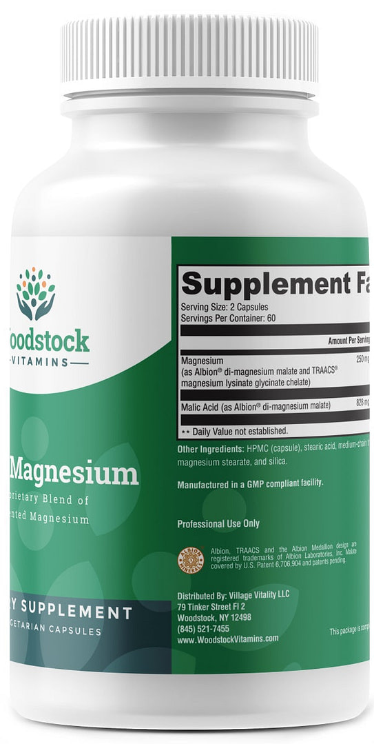 Easy Magnesium (Chelated Magnesium) - 120 Capsules