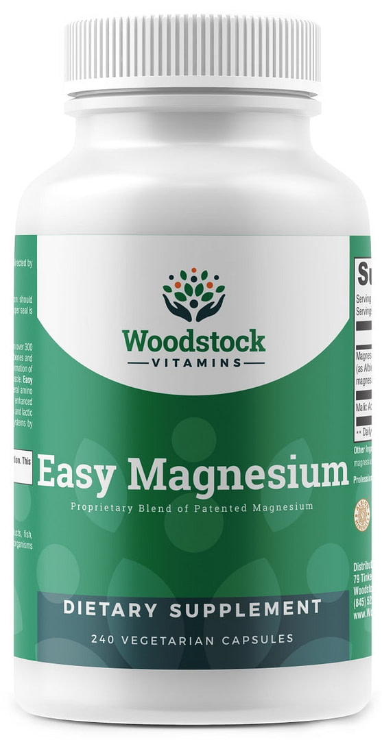 Easy Magnesium (Chelated Magnesium) - 240 Capsules