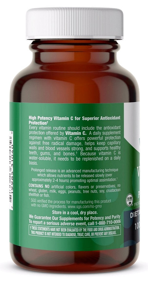 Vitamin C 1,000 mg with Rose Hips PR - 100 Tablets