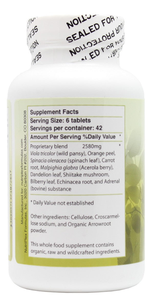 Caro-C - 250 Tablets - Supplement Facts