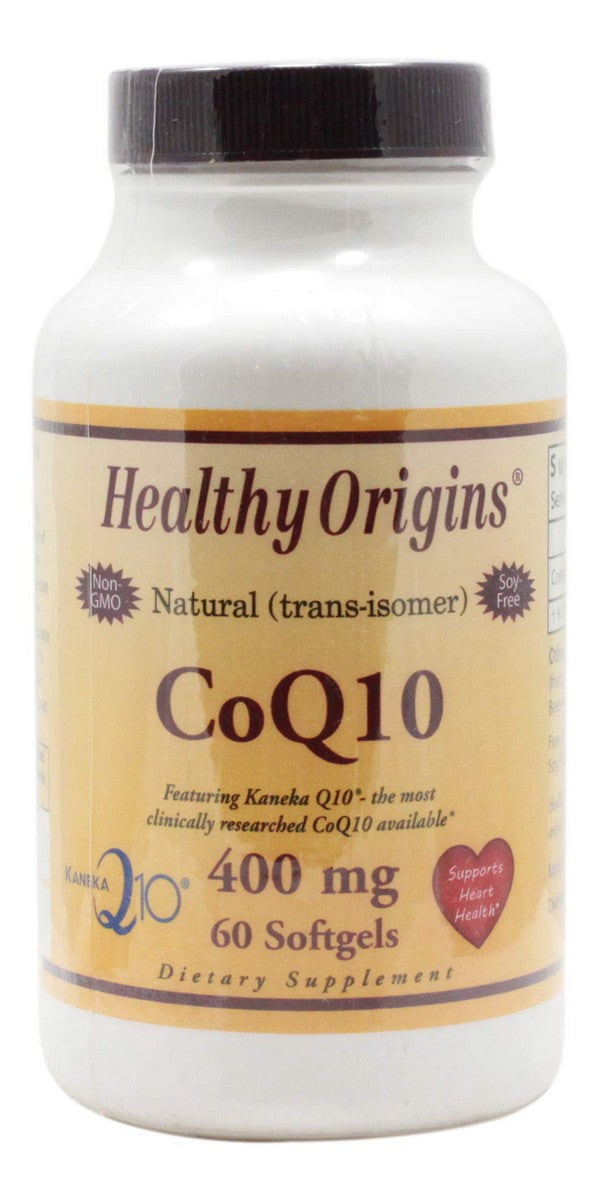 CoQ10 400 mg - 60 Softgels - Front