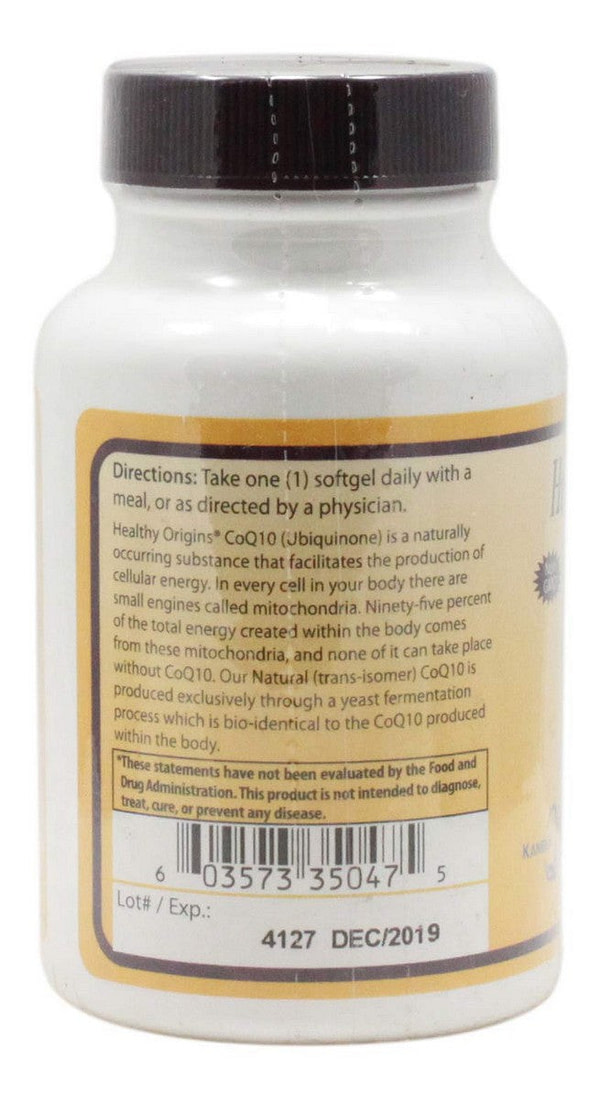 CoQ10 200 mg - 30 Softgels - Information