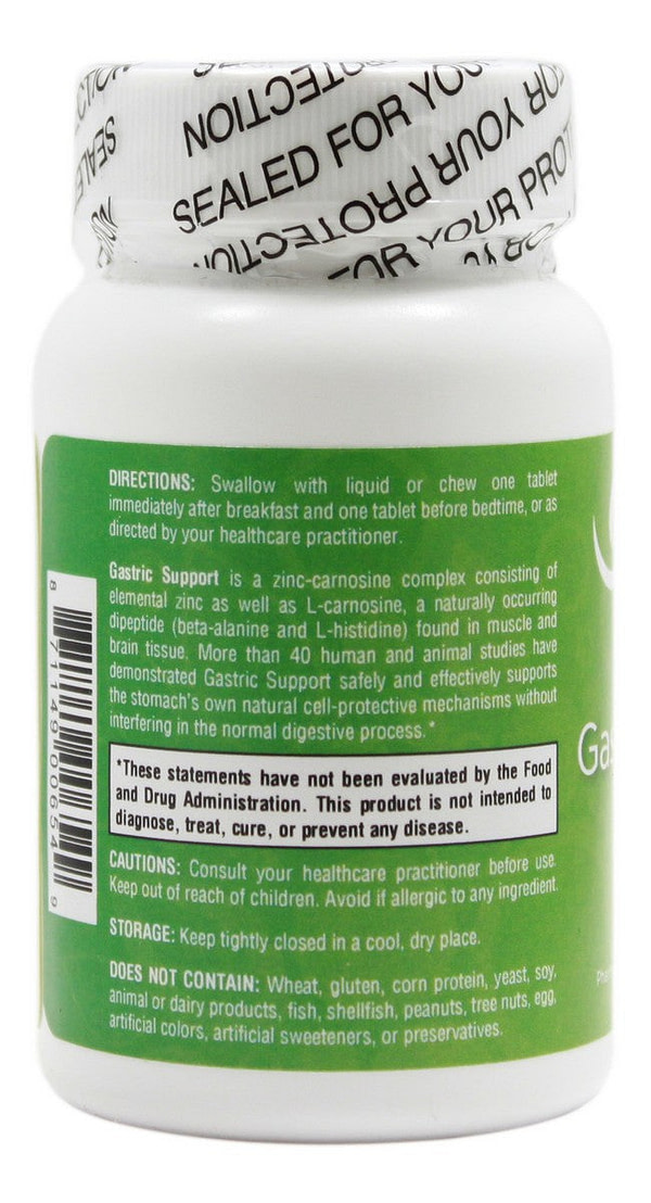 Gastric Support - 60 Tablets - Info