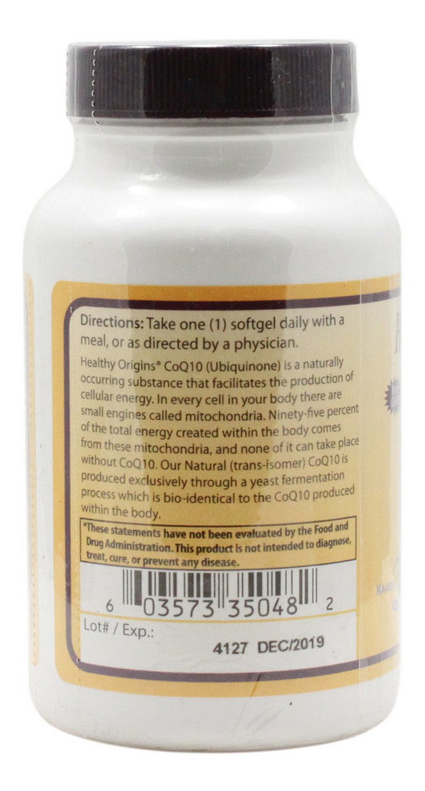 CoQ10 200 mg - 60 Softgels - Information