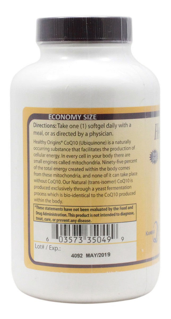 CoQ10 200 mg - 150 Softgels - Information
